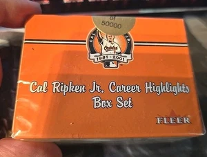 2001 Fleer Baseball Factory Sealed Cal Ripken Jr Career Highlights Box Set  - Picture 1 of 5