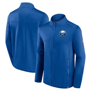 Men's Fanatics Royal Buffalo Sabres Authentic Pro Full-Zip Jacket - Picture 1 of 3