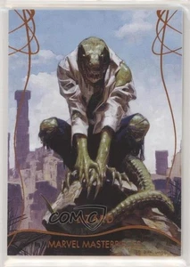 2020 Upper Deck Marvel Masterpieces Level 2 Legendary Orange 83/99 Lizard 0lo3 - Picture 1 of 3