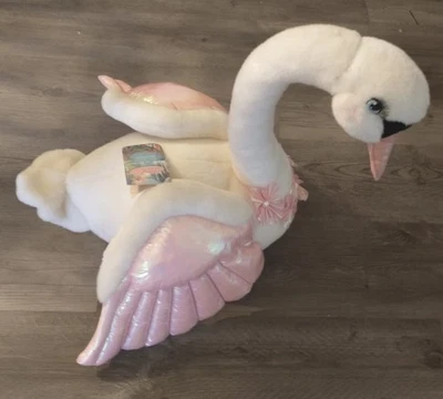 Peluche Barbie Lago de los Cisnes Odette 21" vintage nuevo con etiquetas año 2003 Foto 1 de 4
