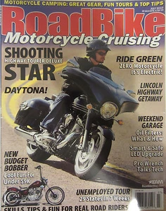 Road Bike Magazine July 2010 Shooting Star Highway Tourer Deluxe Budget Bobber - Foto 1 di 3