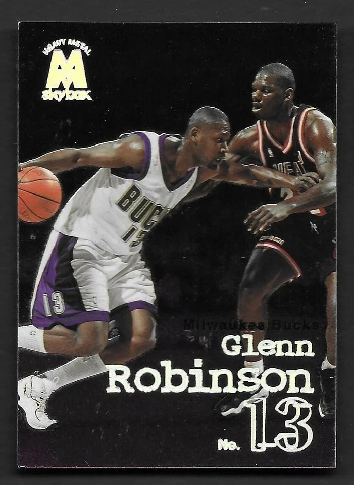 1998-99 SkyBox Molten Metal #101 Glenn Robinson Milwaukee Bucks  - Image 1 of 1