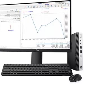 Mini PC de escritorio HP Intel i5-8500 32 GB SSD de 2 TB nueva 24" LED integrada WiFi Win10 Pro - Imagen 1 de 21