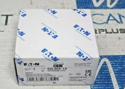 EATON DILM9-10 XTCE009B10TD CONTACTOR 24VDC NEW Foto 1 de 4