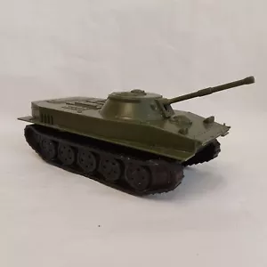Vintage Polen Kunststoff Militär Panzer Spielzeug PT-76 - Bild 1 von 15