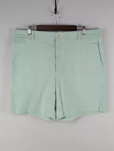 Pantalones Cortos Skipjack Southern Tide Para Hombre 38 Verde Blanco Seersucker Rayas Clásicos - Imagen 1 de 8