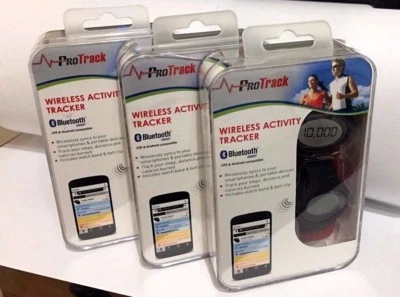 3x Reloj Inalámbrico ProTrack Rastreador de Actividad con Bluetooth (Nuevo Precintado) Foto 1 de 3