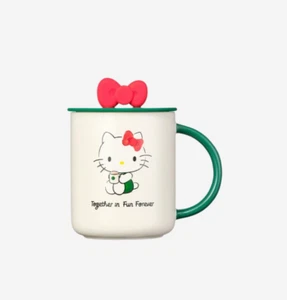 Taza serámica Starbucks x Hello Kitty tapa cinta 473 ml - Imagen 1 de 2