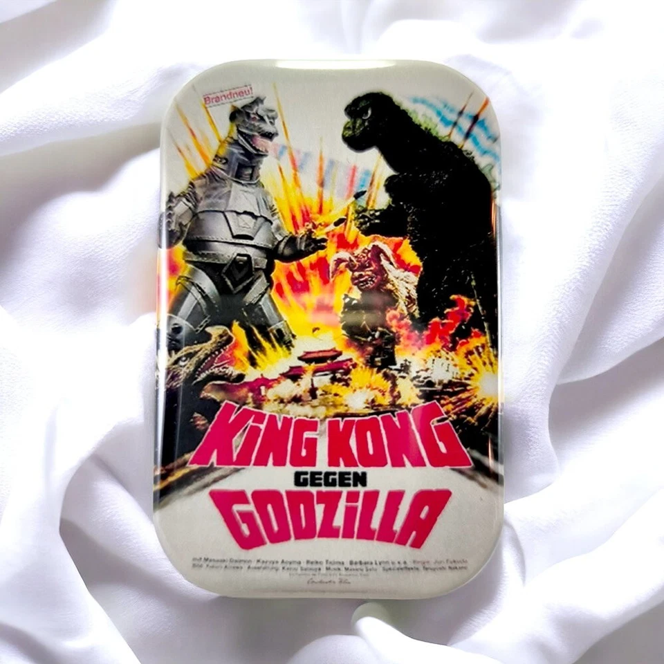 King Kong gegen Godzilla | Kühlschrankmagnet | NEU |