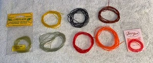 Costola ninfa, costola a D, costola vinile - assortimento - 8 colori - Foto 1 di 6
