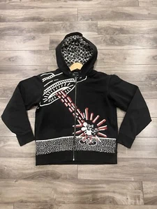 Coach Zip Hoodie x Mickey Mouse  Size S Cotton Black Used - Picture 1 of 9