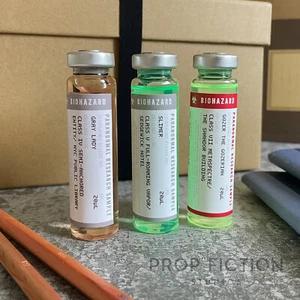 Ghostbusters Display - Prop Ectoplasm Vials / Cosplay Lab Liquid Sample Set - Bild 1 von 6