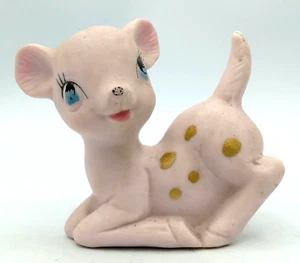 Kelvin's Exclusives Bambi Dear VNTG Figurine Ring Holder 1950s-60s Original Tag - Picture 1 of 10