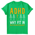 Adhd Awareness Mental Health T-shirt Motivational Day Tee Top Inspiring  #mha