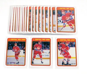 1990-91 OPC O-Pee-Chee Red Army Hockey Set (22) - Picture 1 of 1