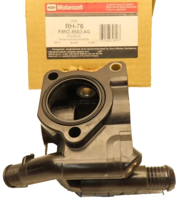 NEW 1999 2000 Ford Cougar Contour Mystique Bare Thermostat Housing F8RZ-8592-AG - Image 1 of 4