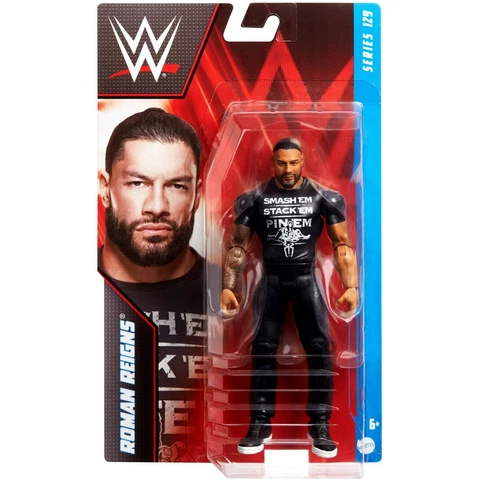 WWE Basic Roman Reigns Action Figure, Posable 6-inch Cover