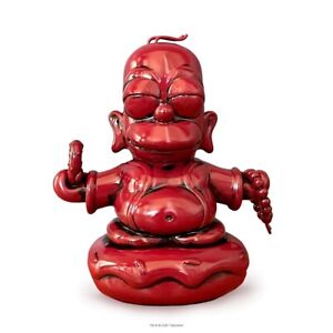 The Simpsons Homer Buddha Vermilion Red 7" Vinyl Figure