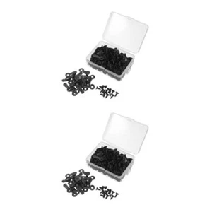 2 Count Photo Frame Accessories Buckle Picture Backing Tabs Hardware Clips - Picture 1 of 12