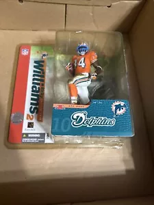 McFarlane NFL Serie 10 Ricky Williams 2 Miami Dolphins Figura Naranja Jersey NUEVO - Imagen 1 de 6