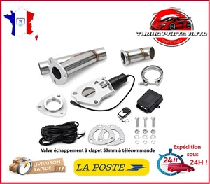 Valve échappement à clapet 2.25 57mm inox télécommande downpipe Kia Chevrolet - Imagen 1 de 1