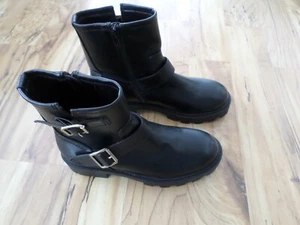 Botas Negras Madden Niña Talla 7M Nuevos Zapatos Hip Hop Mujeres Baile Único 1948 Chevy - Imagen 1 de 9