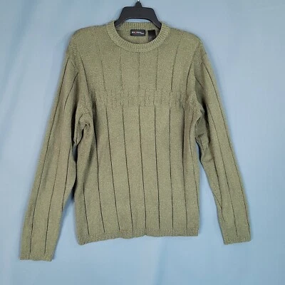 Sudadera Pullover Tejida Hombre Axcess Manga Larga Verde Talla L Foto 1 de 4