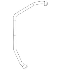 Genuine Ford Overflow Hose HC3Z-8075-D - Picture 1 of 6