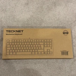 Tecknet Mechanical Keyboard - Multicoloured LED Lights - Picture 1 of 5