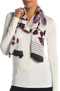 Vince Camuto Rosen sind süß Seidentuch Rouge One Size #V8933801 - Bild 1 von 2