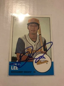 Tampa Bay Rays HAK JU LEE Signed Heritage Card - Picture 1 of 1