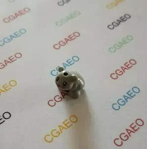 1x Lego 24183pb03 Hamster / Mouse, Friends / Elves with Black Eyes and Whiskers - Foto 1 di 1