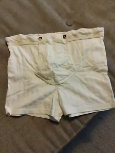 Wiesenhit Trachtenhose kurz weiß Baumwolle Gr 6 - Bild 1 von 4