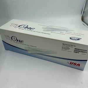 USA Scientific Tip One 100 UL Beveled Filter Sterile Tips 1120-1840, 960 Tips - Picture 1 of 5