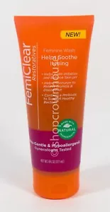 FemiClear Restoratives FEMININE WASH Ultra Gentle 6oz balance pH natural SEALED - Picture 1 of 2