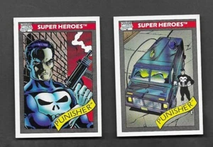 1990 Marvel Universe 1 (Punisher 2 Card Set - Punisher's Van #44 / Punisher #47) - Bild 1 von 5