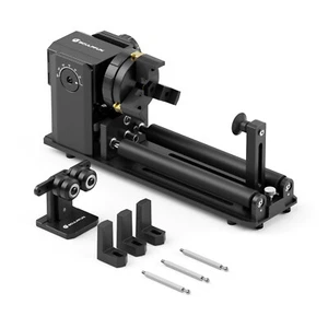 RA Pro Max Lasergravier-Drehmodul-180 Verstellbar & Mehrfachbackenanhänger - Bild 1 von 17