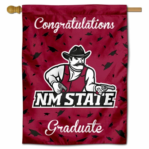 New Mexico State University Graduation Gift Decorative Flag Cover