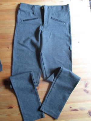 Multiblu Treggings Stretch Hose mit Reißverschluß schwarz/grau  S 36  NEUWERTIG  - Bild 1 von 4