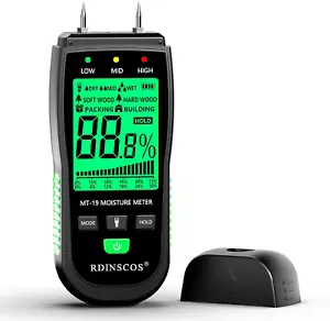 Medidor De Humedad Detector Digital De Fugas De Agua Prueba De Humedad Nuevo 2023 - Imagen 1 de 11