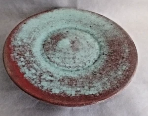 Schöne Obstschale Michael Andersen & son Dänische Keramik Eistürkis - Bild 1 von 8