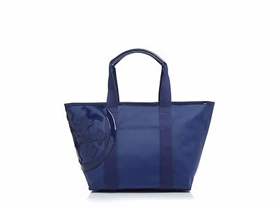 Bolso de Playa Pequeño Tory Burch Azul Marino Brillante Resort Nuevo con Etiquetas Foto 1 de 4