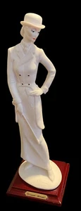 Statuetta vintage Giuseppe Armani Firenze ""Lady Rider"" Made in Italy 1987 - Foto 1 di 16