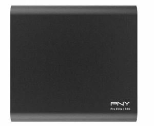 PNY Pro Elite 250GB Portable External SSD USB 3.1 Gen2 Type C PC MAC Linux Black - Picture 1 of 7