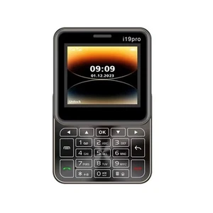 Slide Button Mobile Phone I19 Pro Square 2.4inch Dual SIM 2G GSM Bluetooth7231 - Foto 1 di 6