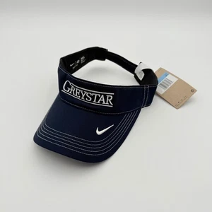 Nike Visera de Golf Adulto M/L Azul Marino Ajustable Greystar DriFit Tenis Activo Nuevo con Etiquetas - Imagen 1 de 10