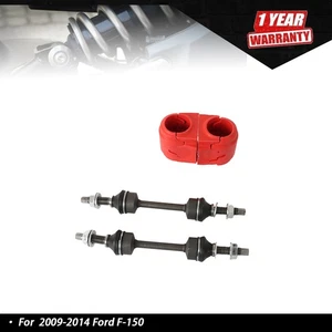 Barra estabilizadora delantera eslabones y bujes nuevos para Ford F-150 4x4 2009-2014 4 piezas - Imagen 1 de 7
