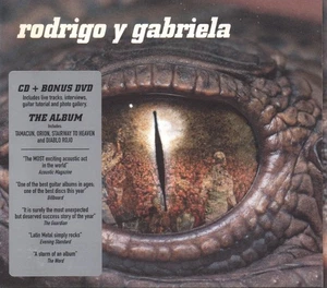 Rodrigo Y Gabriela Self-Titled CD/DVD Europe Rubyworks 2012 plus bonus DVD in - Foto 1 di 2