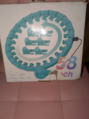 Equipo de ejercicio todo en uno Infinity Hoop Hula Hoop 28 enlaces azul, 52 pulgadas Foto 1 de 2