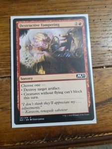 Destructive Tampering Core Set 2021 Regular - Picture 1 of 1